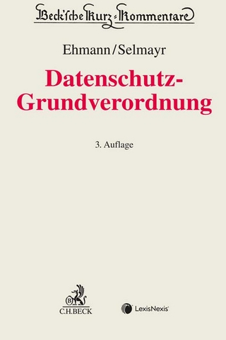 Datenschutz-Grundverordnung - Eugen Ehmann; Martin Selmayr