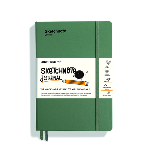 Sketchnote Journal EN (Olive) MUSTER - 