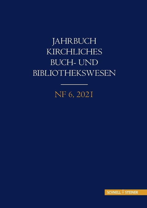 Jahrbuch kirchliches Buch- und Bibliothekswesen - 