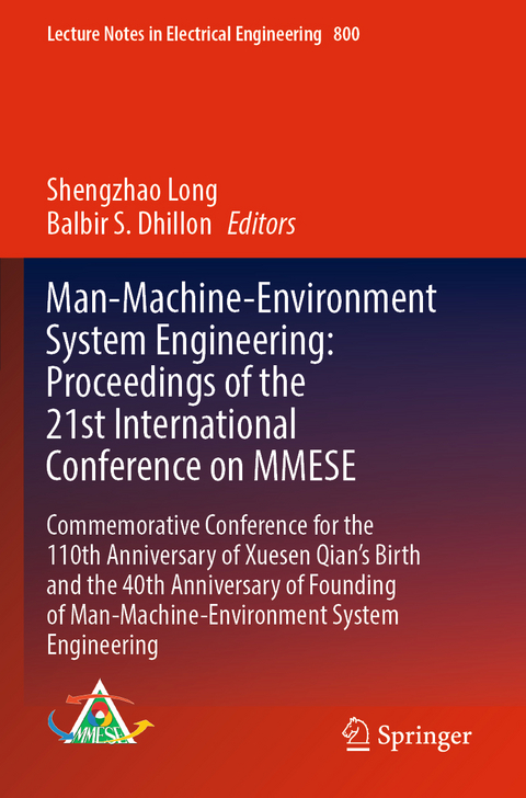 Man-Machine-Environment System Engineering: Proceedings of the 21st  International Conference on MMESE - 