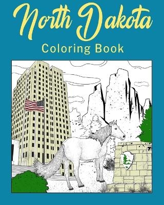 North Dakota Coloring Book -  Paperland