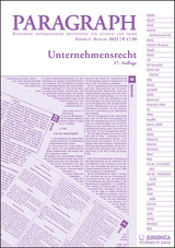 Paragraph - Unternehmensrecht - 