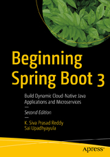 Beginning Spring Boot 3 - Reddy, K. Siva Prasad; Upadhyayula, Sai