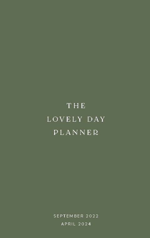 The Lovely Day Planner - Lina Marie Walbracht