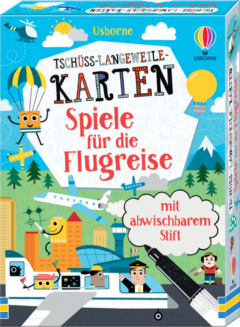 Tschüss-Langeweile-Karten: Spiele für die Flugreise - Andrew Prentice, Lan Cook