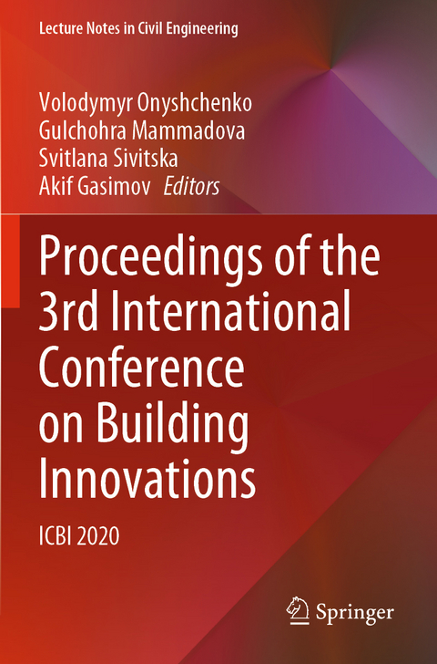 Proceedings of the 3rd International Conference on Building Innovations - 