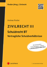 Zivilrecht III - Schuldrecht Besonderer Teil - Vertragliche Schuldverhältnisse