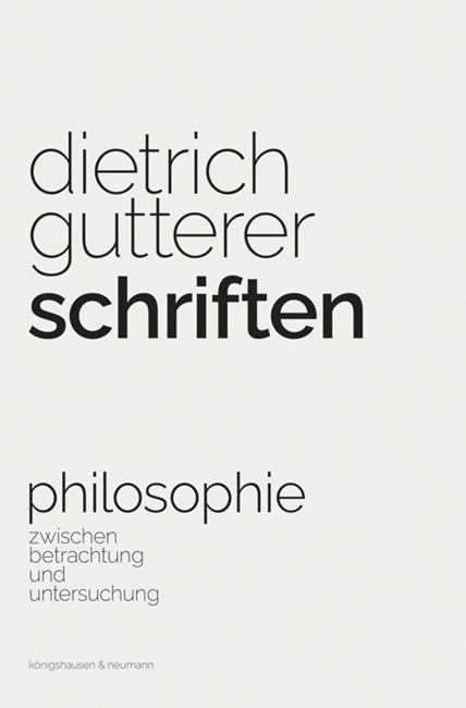 Schriften - Dietrich Gutterer