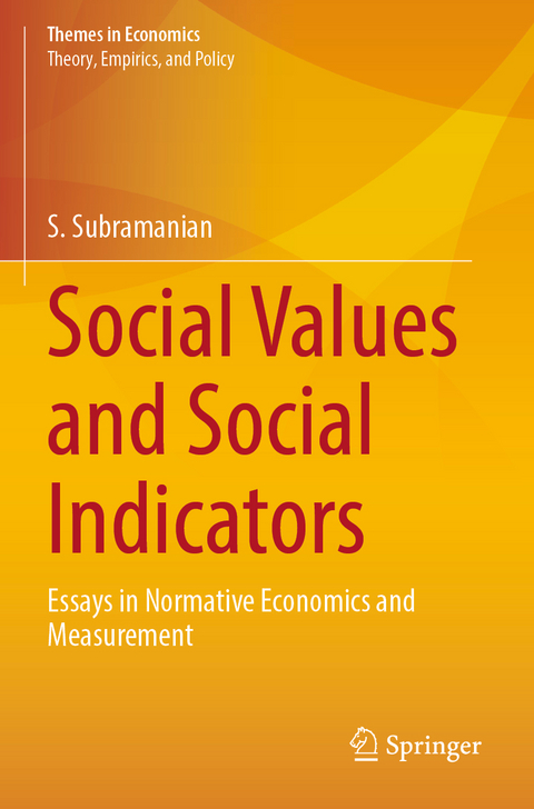 Social Values and Social Indicators - S. Subramanian