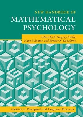 New Handbook of Mathematical Psychology: Volume 3, Perceptual and Cognitive Processes - 