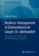 Resilienz-Management in Unternehmen im langen 16. Jahrhundert - Markus A. Denzel