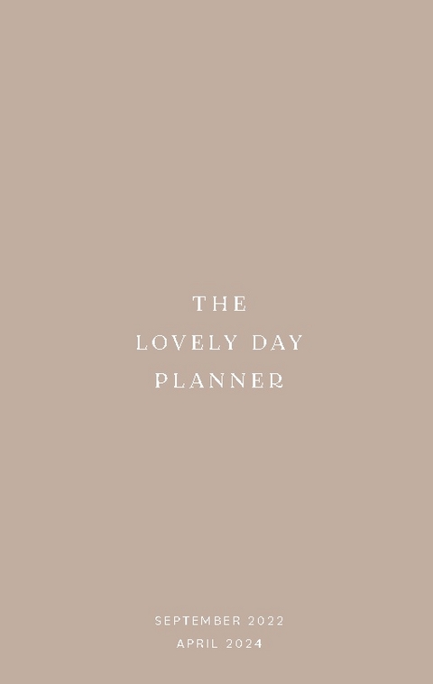 The Lovely Day Planner - Lina Marie Walbracht