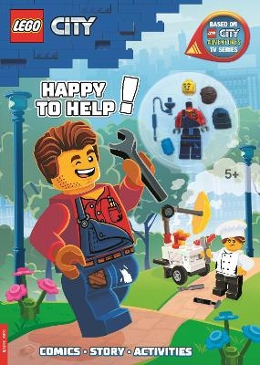 LEGO® City: Happy to Help! Activity Book (with Harl Hubbs minifigure) -  Buster Books,  LEGO®