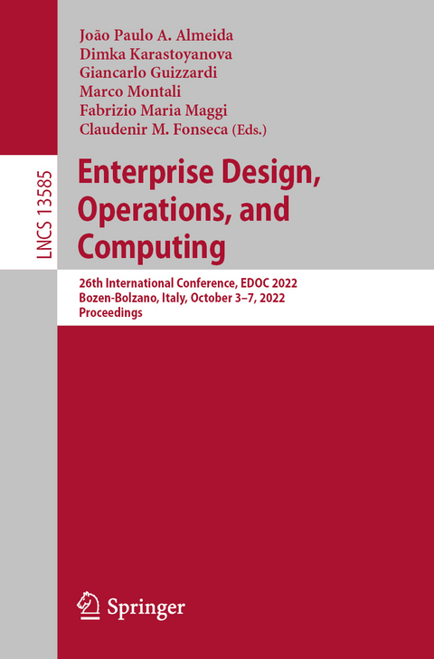 Enterprise Design, Operations, and Computing - 