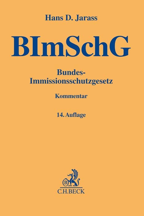 Bundes-Immissionsschutzgesetz - Hans D. Jarass