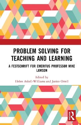 Problem Solving for Teaching and Learning - 