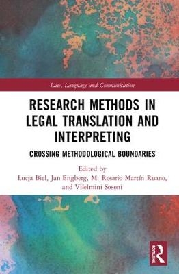 Research Methods in Legal Translation and Interpreting - 