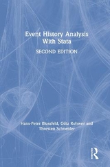 Event History Analysis With Stata - Blossfeld, Hans-Peter; Rohwer, Götz