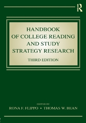 Handbook of College Reading and Study Strategy Research - 