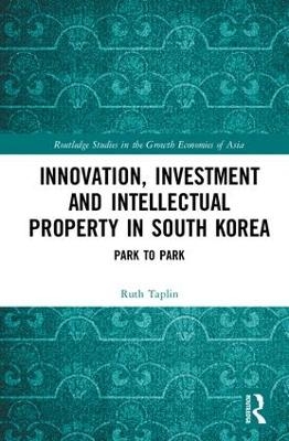 Innovation, Investment and Intellectual Property in South Korea - Ruth Taplin