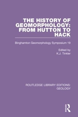 The History of Geomorphology - 