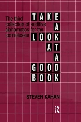 Take a Look at a Good Book - Steven Kahan