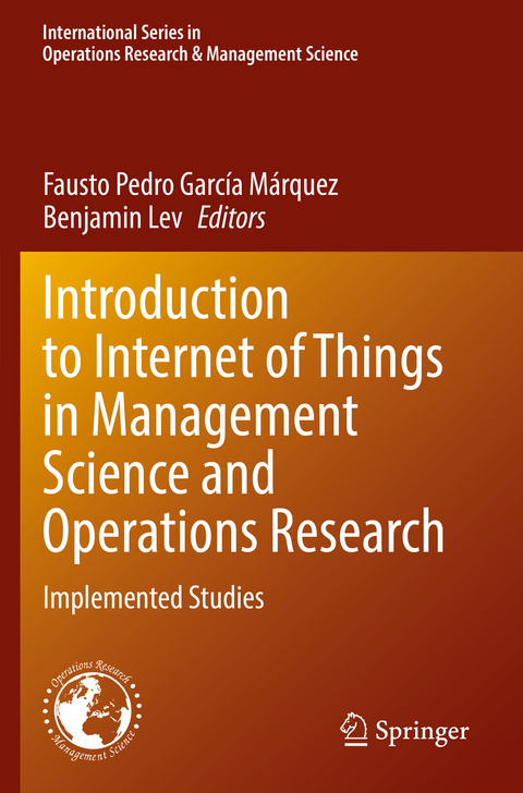 Introduction to Internet of Things in Management Science and Operations Research - 