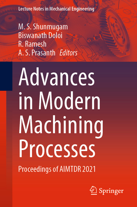 Advances in Modern Machining Processes - 