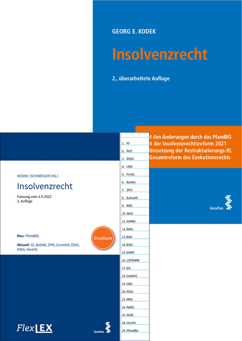 Kombipaket Insolvenzrecht + FLexLex Insolvenzrecht | Studium - 