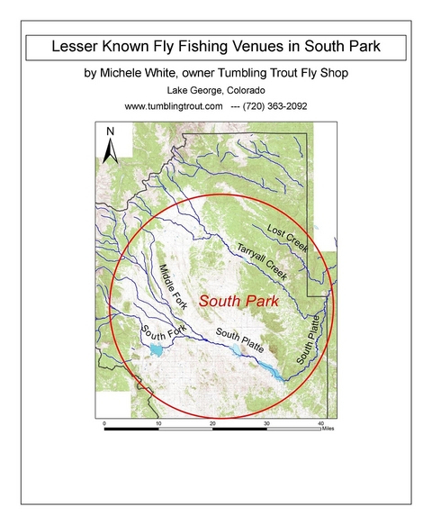 Lesser Known Fly Fishing Venues in South Park, Colorado - Michele White