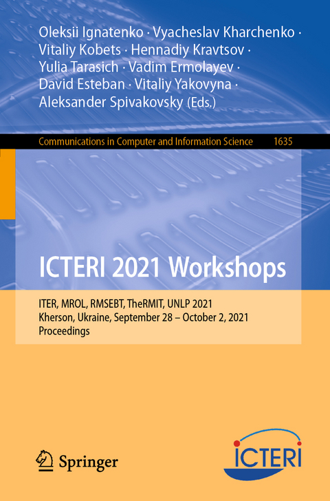 ICTERI 2021 Workshops - 