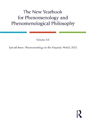 The New Yearbook for Phenomenology and Phenomenological Philosophy - 