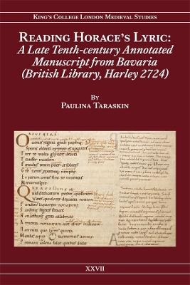 Reading Horace's Lyric - Paulina Taraskin