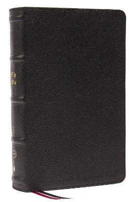 KJV Holy Bible: Large Print Single-Column with 43,000 End-of-Verse Cross References, Black Genuine Leather, Personal Size, Red Letter, Comfort Print: King James Version - Thomas Nelson