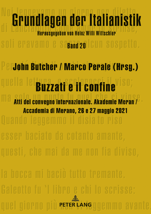 Buzzati e il confine - 