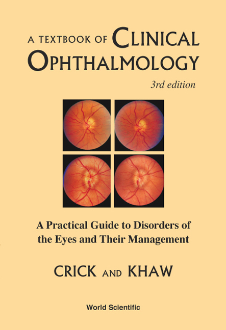 TXTBK OF CLINICAL OPHTHALMOLOGY,3RD ED - Ronald Pitts Crick,  Khaw;  ;  ;  Peng Tee