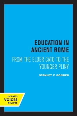 Education in Ancient Rome - Stanley F. Bonner