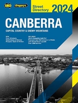 Canberra Capital Country & Snowy Mountains Street Directory 2024 28th - UBD Gregory's