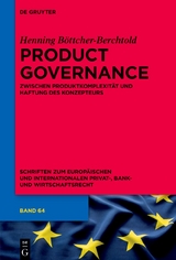 Product Governance - Henning Böttcher-Berchtold