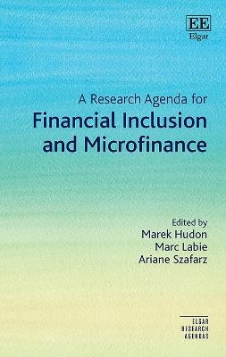 A Research Agenda for Financial Inclusion and Microfinance - 