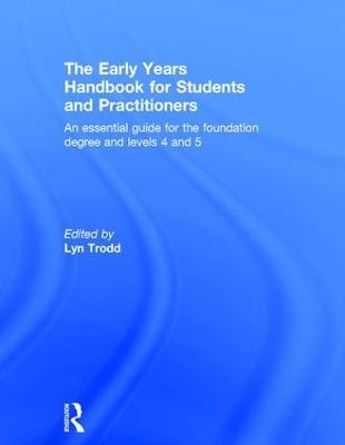 The Early Years Handbook for Students and Practitioners - 