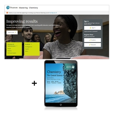 Mastering Chemistry with Pearson eText for Chemistry: The Central Science in SI Units, Expanded Edition, Global Edition - Theodore L. Brown, H. Eugene Lemay, Bruce E. Bursten, Catherine Murphy, Patrick Woodward