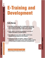 E-Training and Development - Colin Barrow