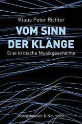 Vom Sinn der Klänge - Klaus Peter Richter