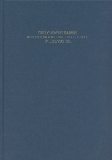 Griechische Papyri aus der Sammlung des Louvre (P. Louvre III) - 