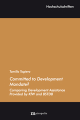 Committed to Development Mandate? - Tamilla Tagieva