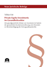 Private-Equity-Investments im Gesundheitssektor - Tobias Jürgen Werner List