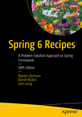 Spring 6 Recipes - Deinum, Marten; Rubio, Daniel; Long, Josh