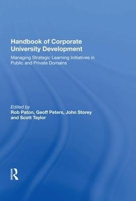 Handbook of Corporate University Development - Geoff Peters