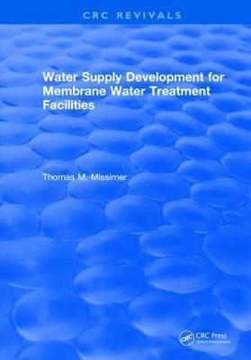 Water Supply Development for Membrane Water Treatment Facilities - Thomas M. Missimer